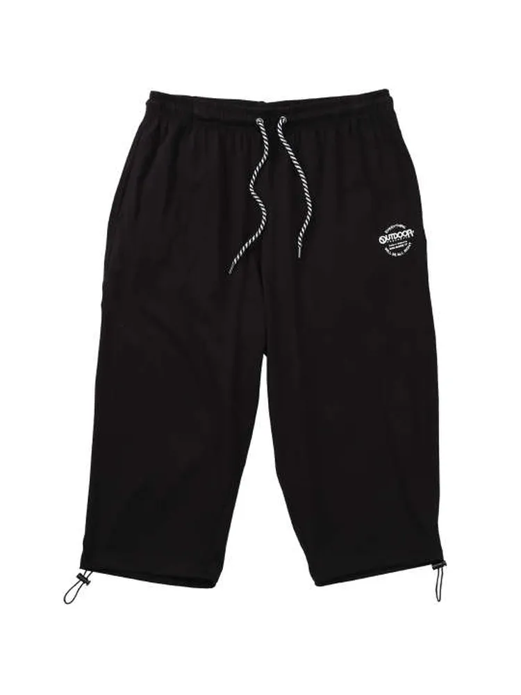 【OUTDOORPRODUCTS】【7L-8L】天竺クロップドパンツ＊カタログ商品大きいサイズ