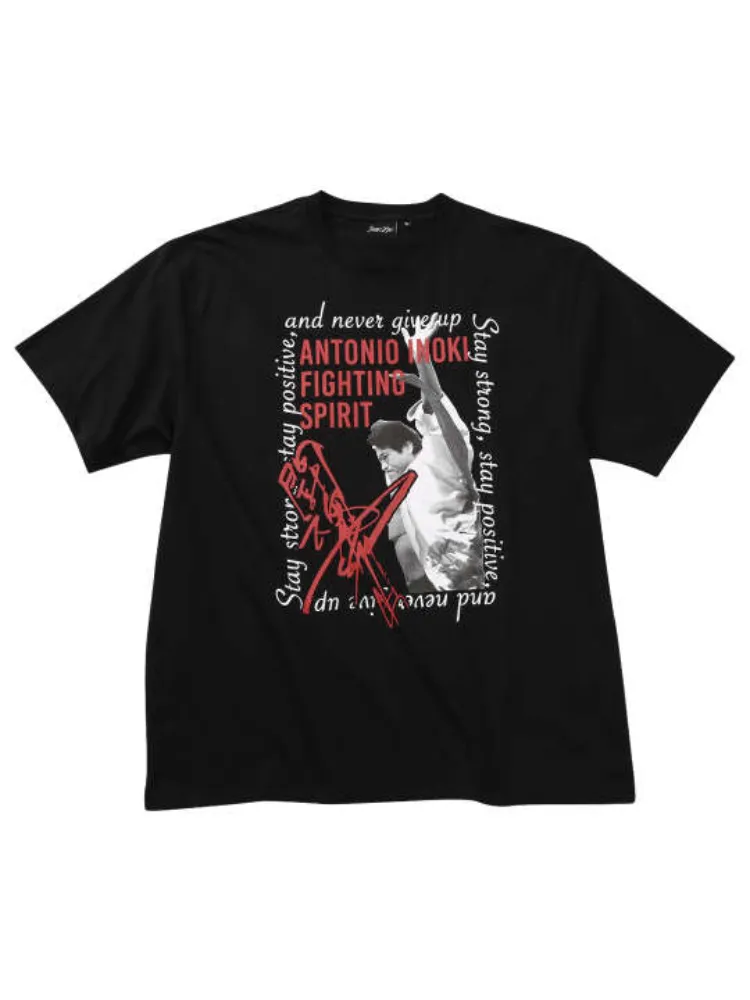 アントニオ猪木天竺半袖TシャツA＊カタログ商品大きいサイズ