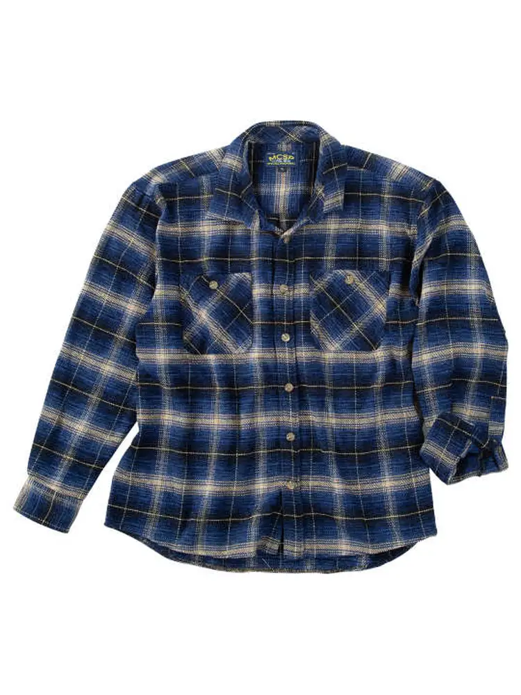 【Mc.S.P】モールチェック長袖シャツジャケット＊カタログ商品大きいサイズ