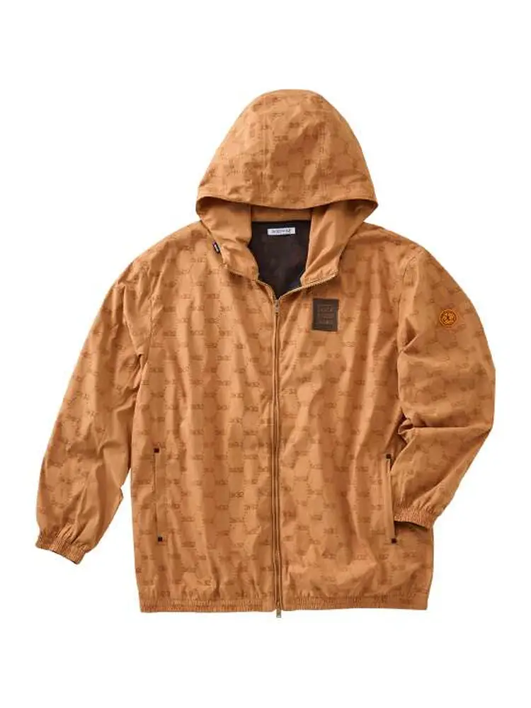 【SY32bySWEETYEARS(エスワイサーティトゥバイスィートイヤーズ)】フロッキーウーブンストレッチフルジップフーディジャケット＊カタログ商品大きいサイズ