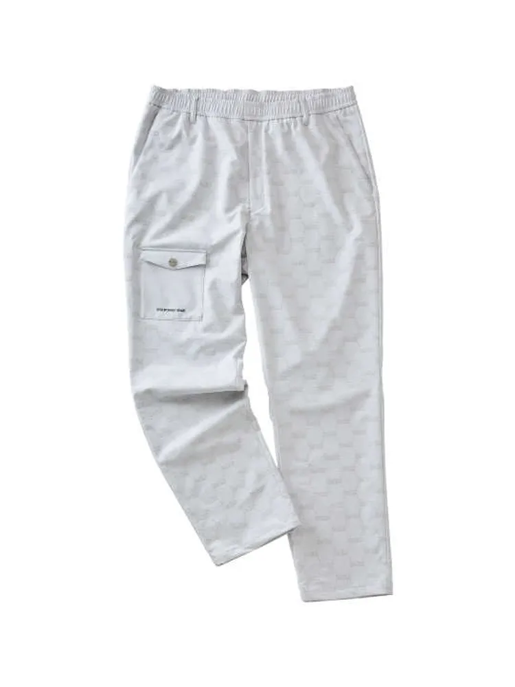 【SY32bySWEETYEARS(エスワイサーティトゥバイスィートイヤーズ)】フロッキーストレッチロングパンツ＊カタログ商品大きいサイズ