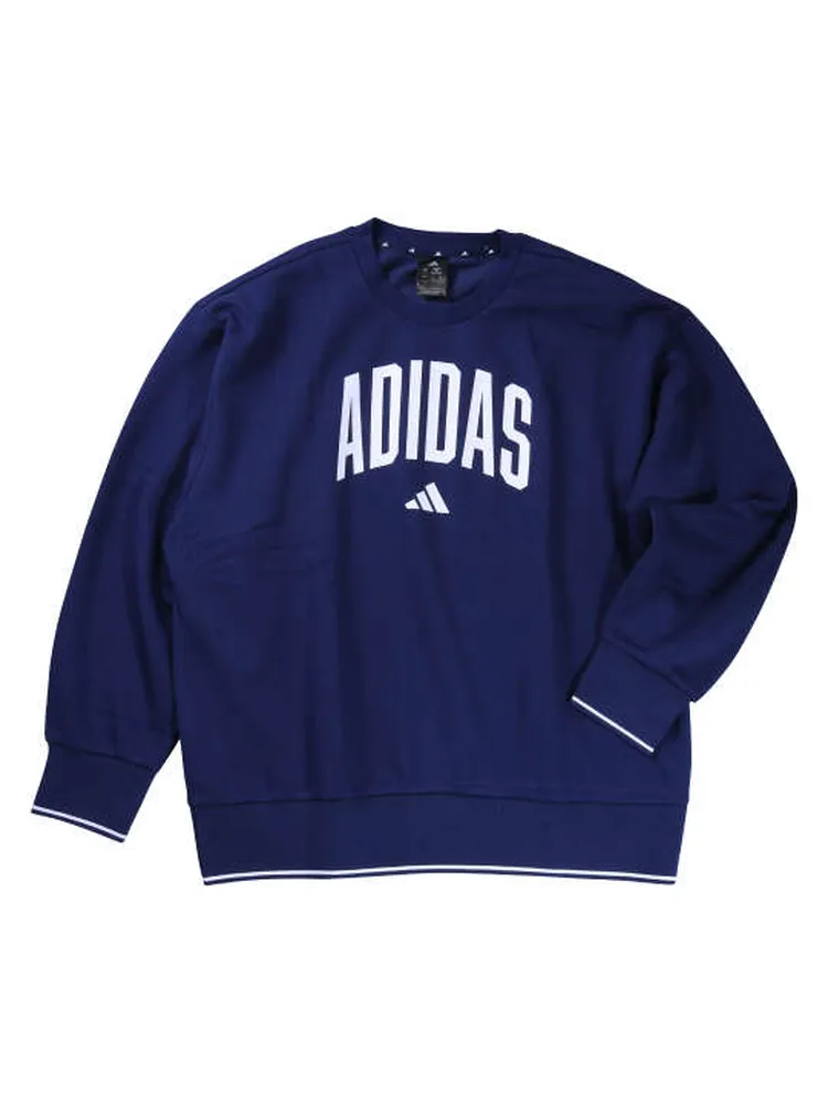 【adidas(アディダス)】CLGクルースウェット＊カタログ商品大きいサイズ