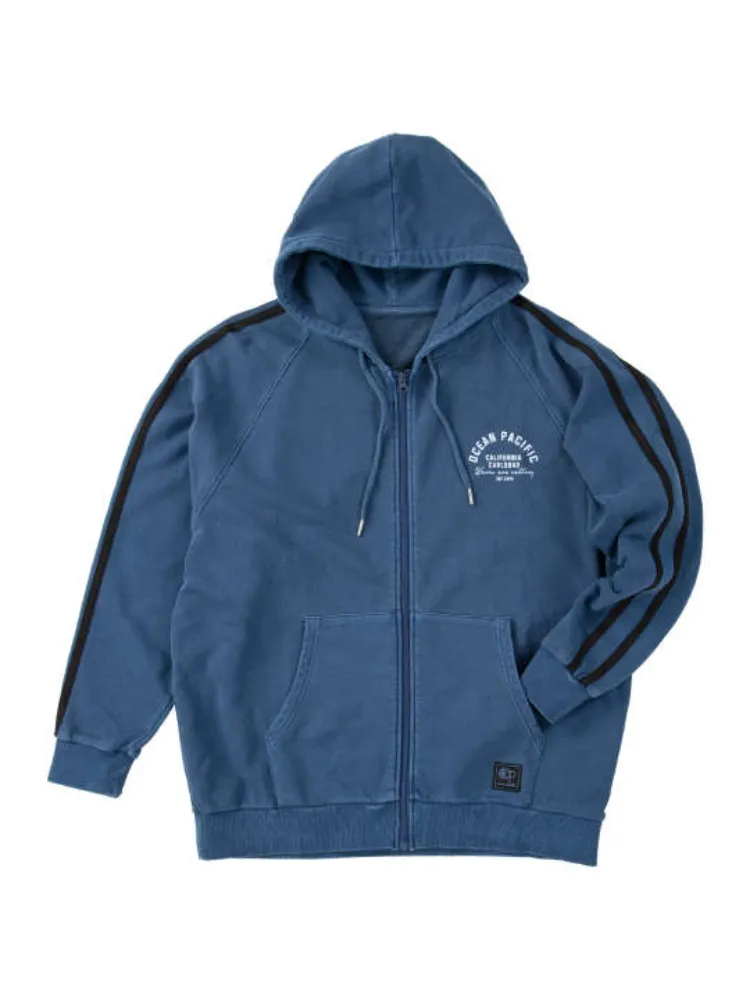 【OCEANPACIFIC】裏毛ラインフルジップパーカー＊カタログ商品大きいサイズ