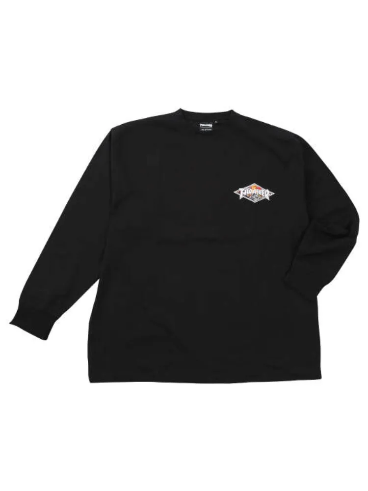 【THRASHER(スラッシャー)】DiamondLogo長袖Tシャツ＊カタログ商品大きいサイズ