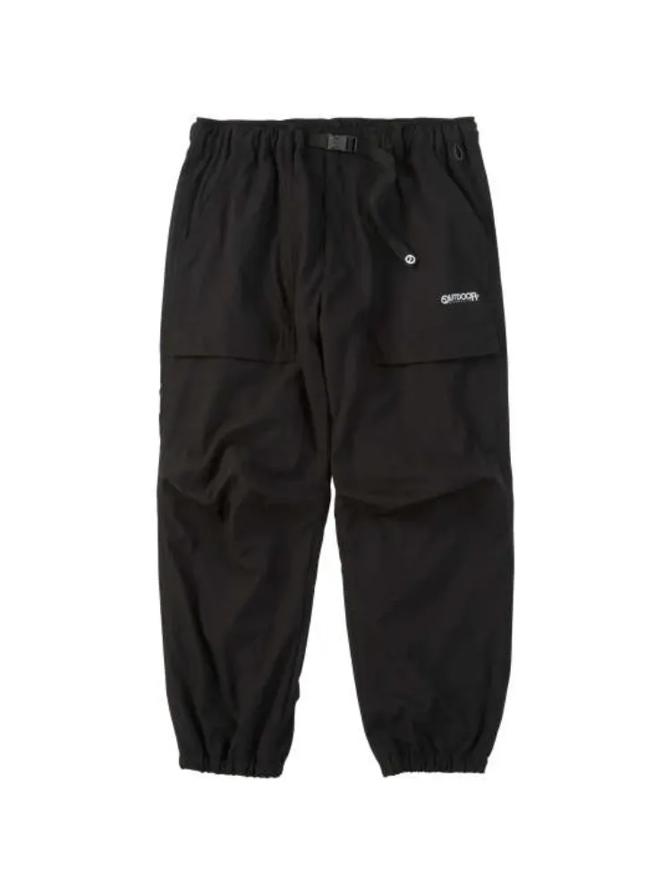 【OUTDOORPRODUCTS】ポリストレッチ撥水防風裏フリースクライミングジョガーパンツ＊カタログ商品大きいサイズ