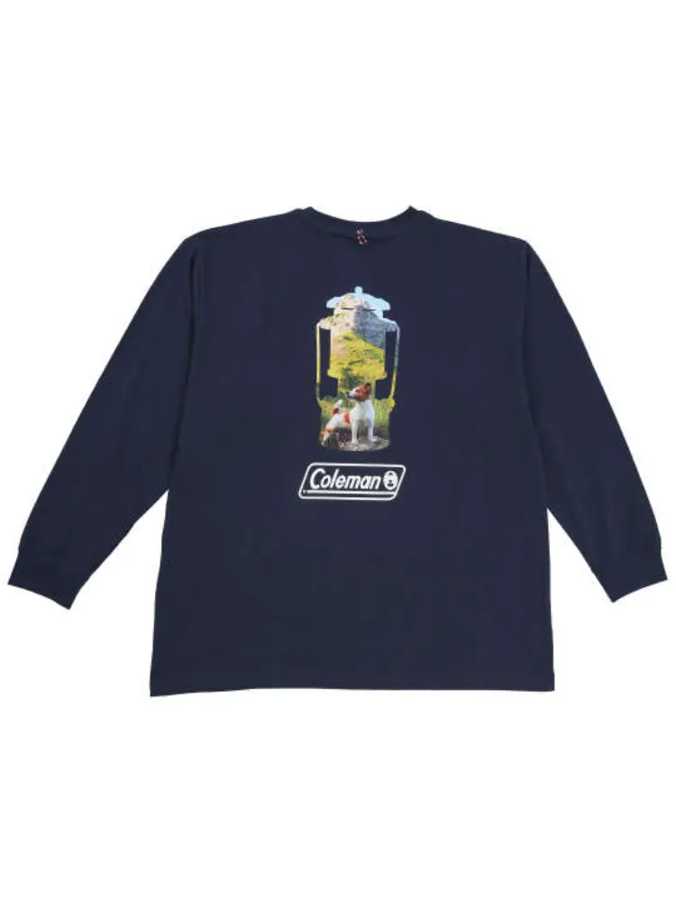 【Coleman(コールマン)】天竺ポケット付長袖Tシャツ＊カタログ商品大きいサイズ