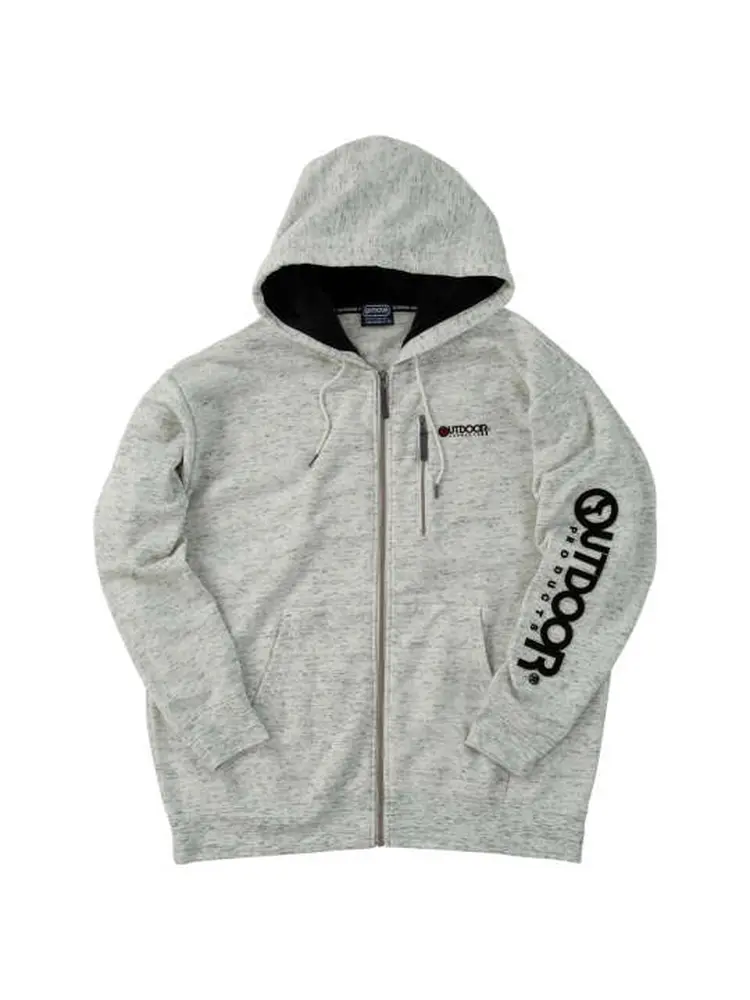 【OUTDOORPRODUCTS】【7L－8L】裏起毛フルジップパーカー＊カタログ商品大きいサイズ