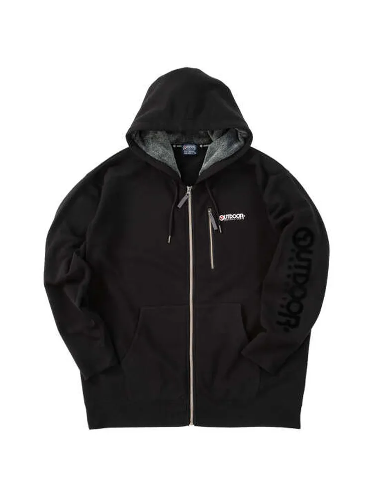 【OUTDOORPRODUCTS】【7L－8L】裏起毛フルジップパーカー＊カタログ商品大きいサイズ