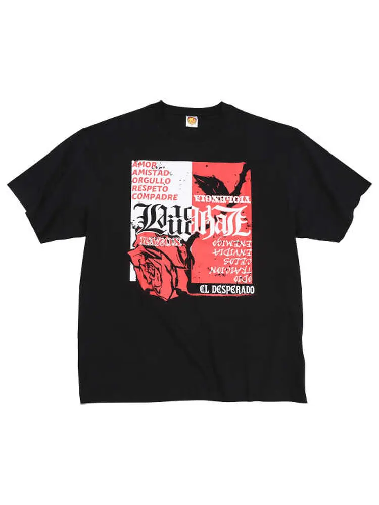 【新日本プロレス】エル・デスペラード「FACTOR」半袖Tシャツ＊カタログ商品大きいサイズ