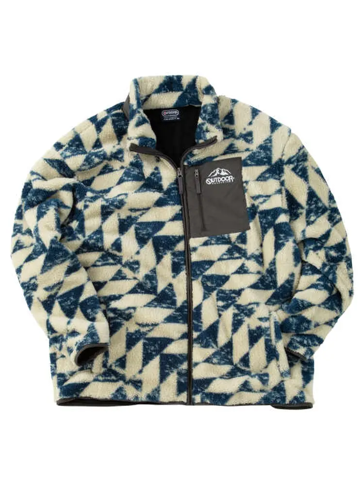 【OUTDOORPRODUCTS】【8L】裏メッシュボアフリースジャケット＊カタログ商品大きいサイズ