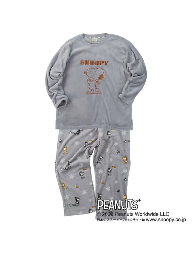 【PEANUTS】ふわもこスウェットセット＊カタログ商品大きいサイズ