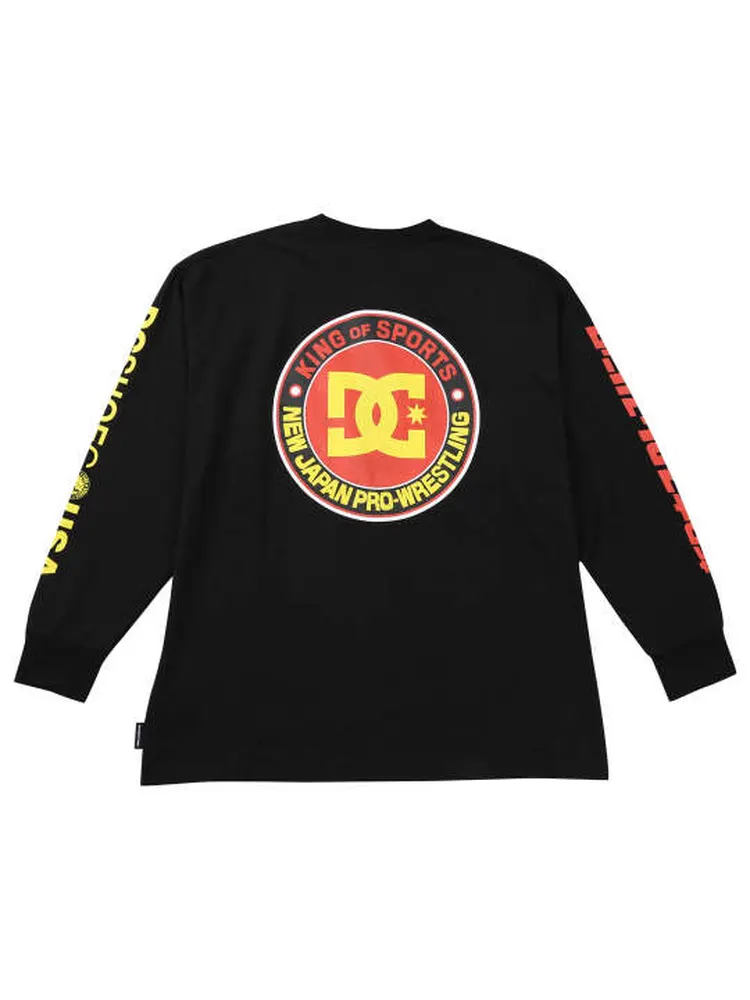 【DCSHOES×新日本プロレス】NJPW長袖Tシャツ＊カタログ商品