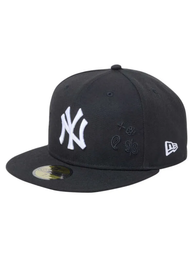【NEWERA(ニューエラ)】59FIFTY®ニューヨーク・ヤンキースPAISLEYEMBROIDERYキャップ＊カタログ商品
