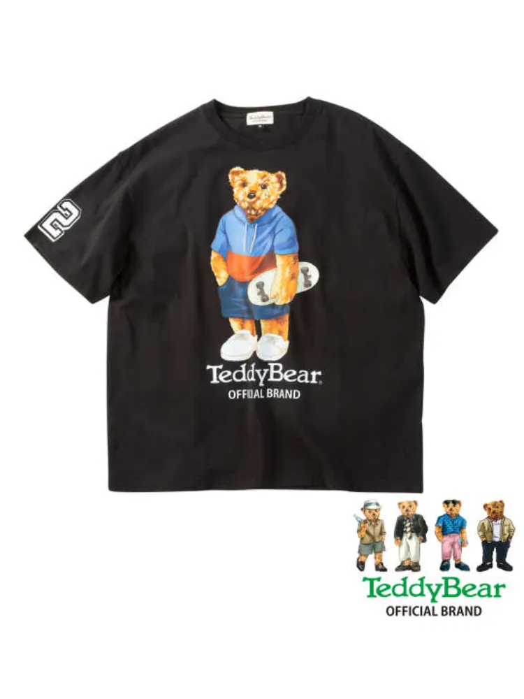【TeddyBear】天竺プリント半袖TシャツB＊カタログ商品