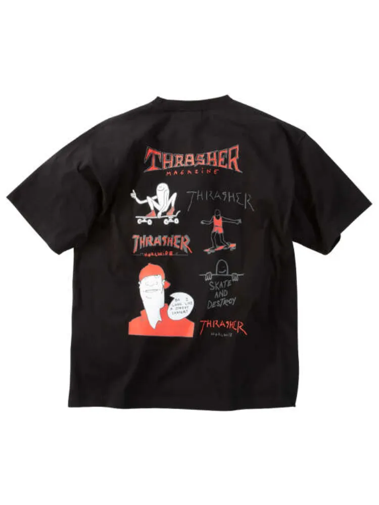【THRASHER(スラッシャー)】半袖TシャツB＊カタログ商品
