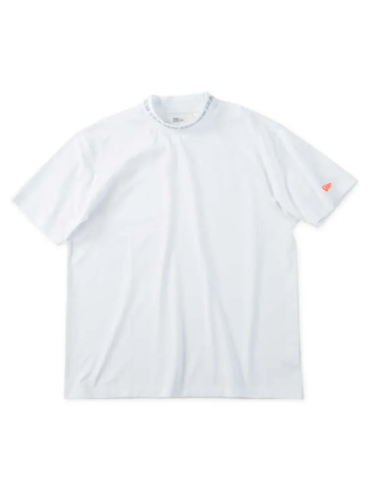 【NEWERAGOLF(ニューエラゴルフ)】ジャガードロゴミッドネック半袖Tシャツ＊カタログ商品
