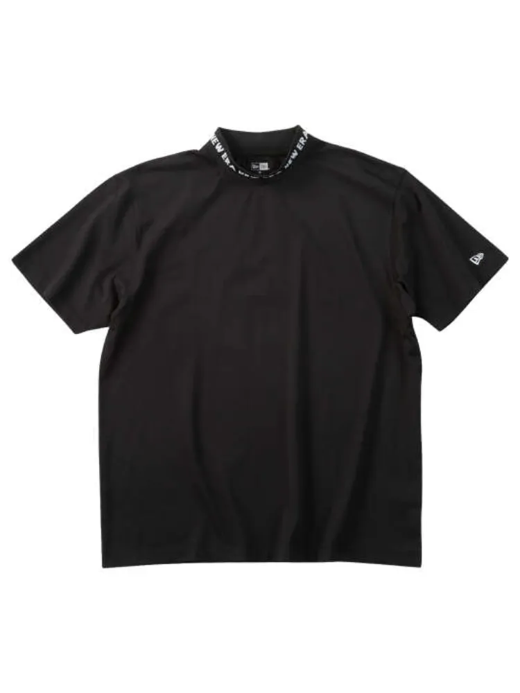 【NEWERAGOLF(ニューエラゴルフ)】ジャガードロゴミッドネック半袖Tシャツ＊カタログ商品