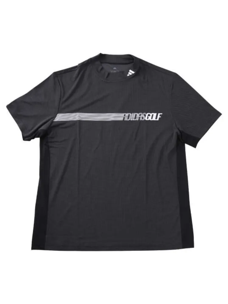 【adidas-golf(アディダスゴルフ)】CLIMACOOLモックネックサイドメッシュ半袖シャツ＊カタログ商品