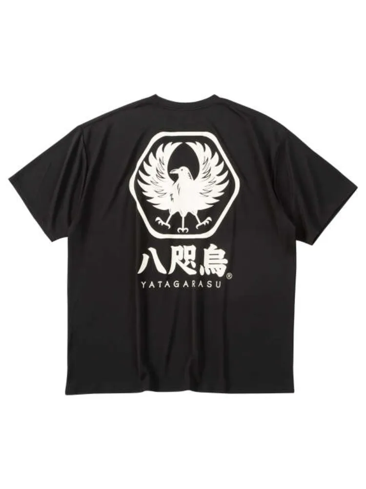 【豊天】八咫烏DRYハニカムメッシュ半袖Tシャツ＊カタログ商品