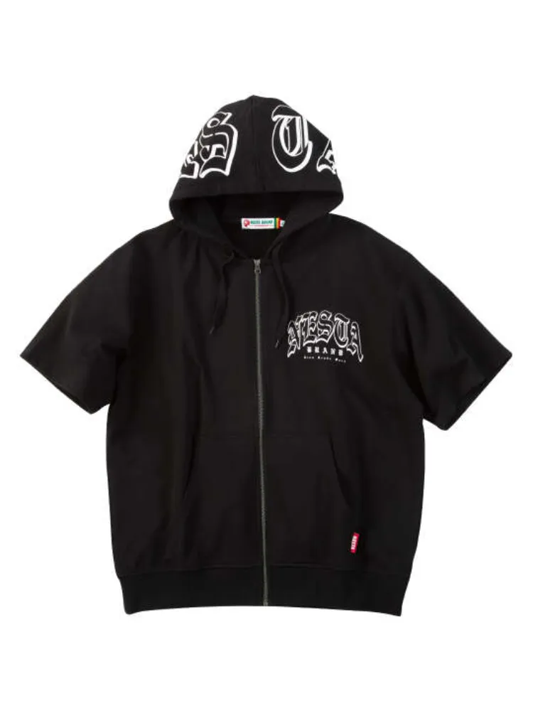 【NESTA-BRAND】半袖フルジップパーカー＊カタログ商品