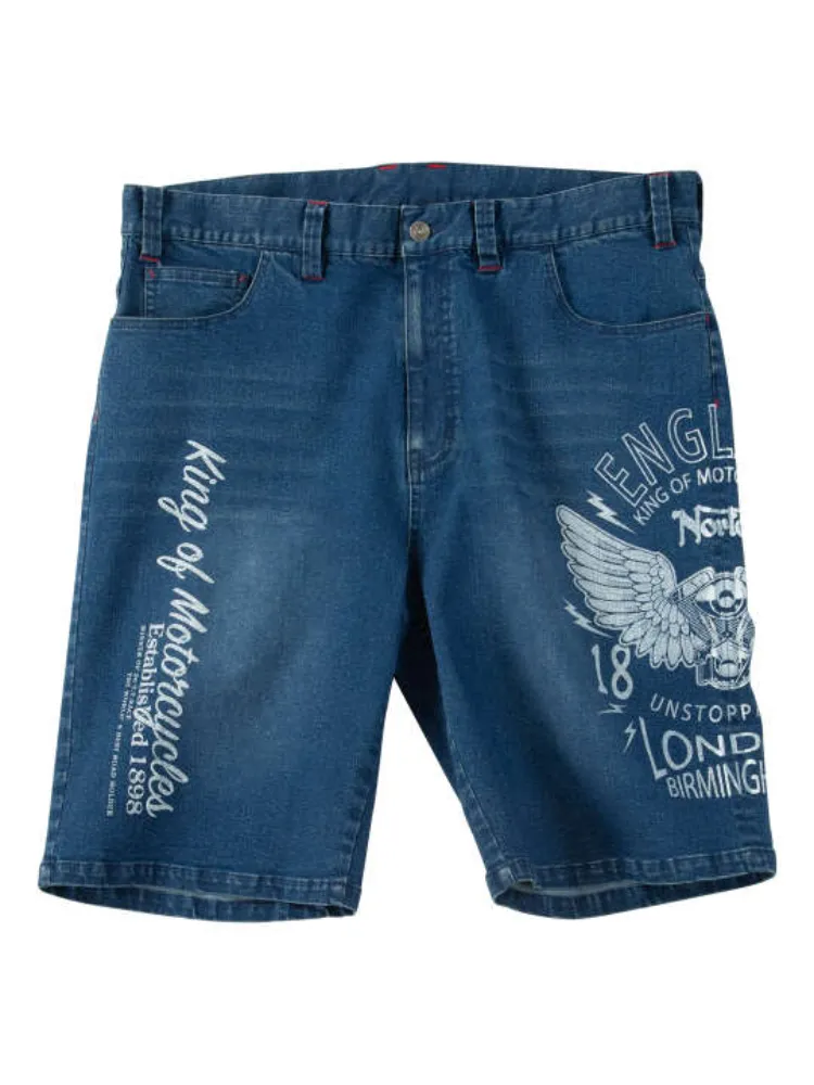 【Norton】デニムハーフパンツ＊カタログ商品