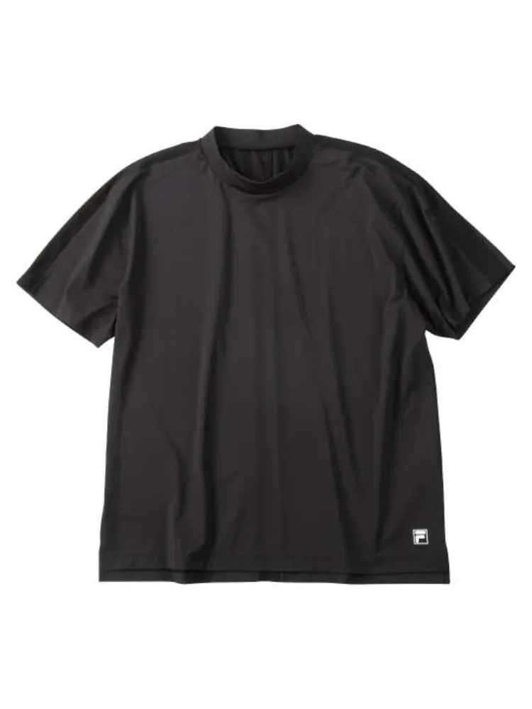 【FILAGOLF(フィラゴルフ)】モックネック半袖シャツ＊カタログ商品