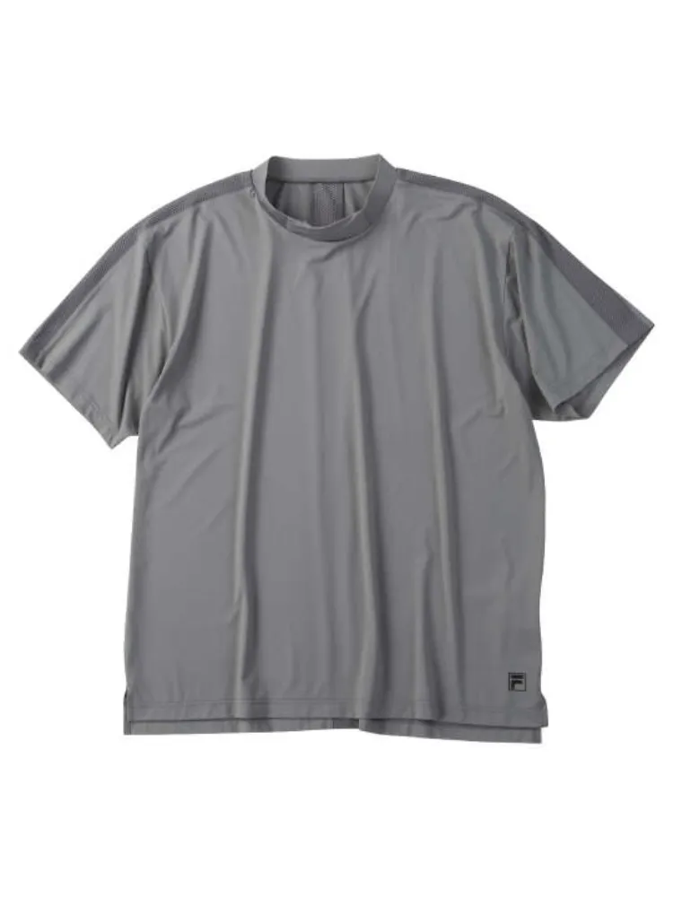 【FILAGOLF(フィラゴルフ)】モックネック半袖シャツ＊カタログ商品