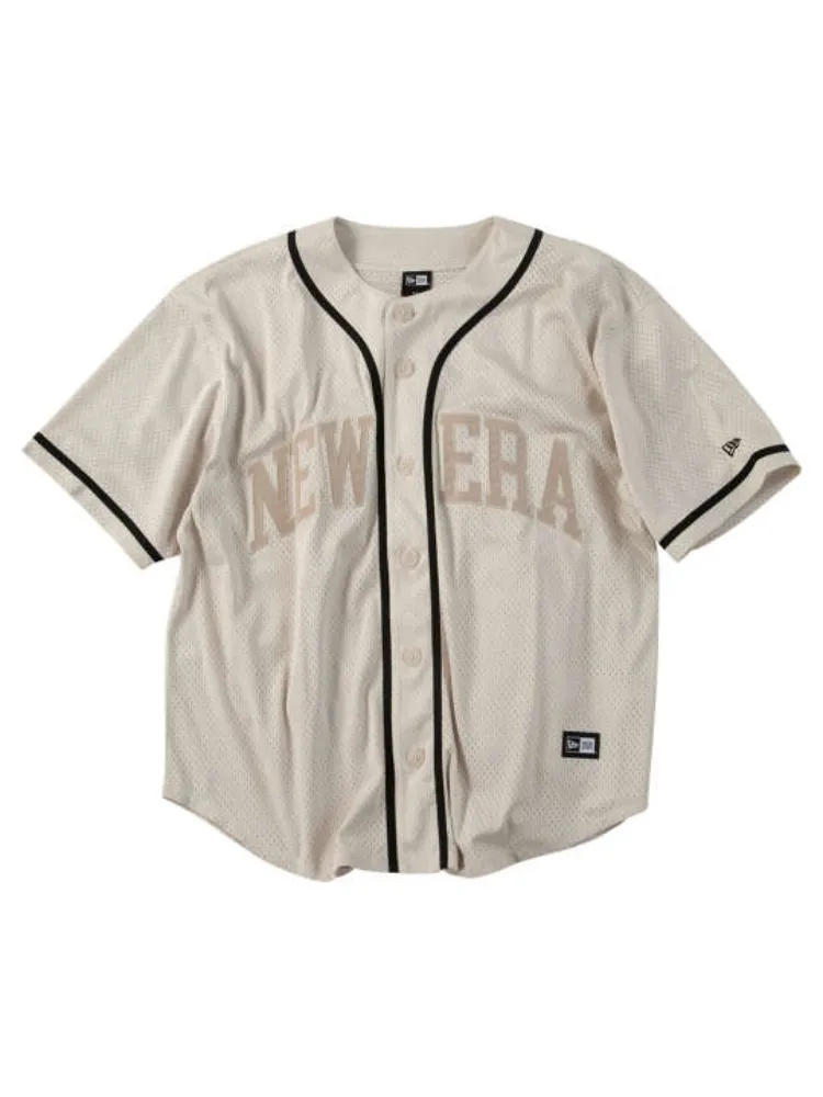 【NEWERA(ニューエラ)】メッシュベースボールシャツ＊カタログ商品