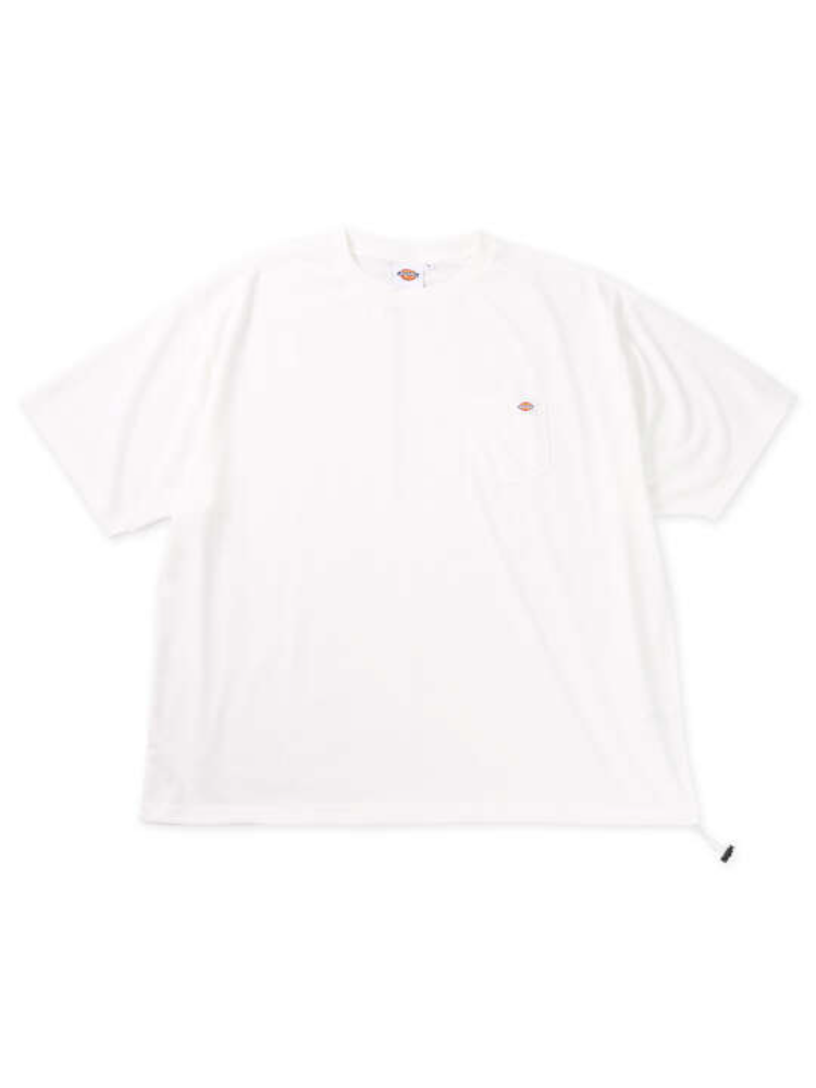 【DICKIES】ポリエステルドローコードポケット半袖Tシャツ＊カタログ商品