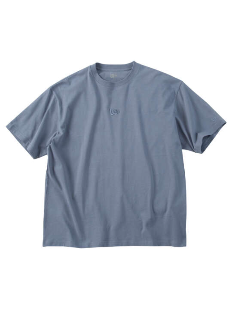 【NEWERA(ニューエラ)】レイズドフラッグロゴ刺繍半袖Tシャツ＊カタログ商品