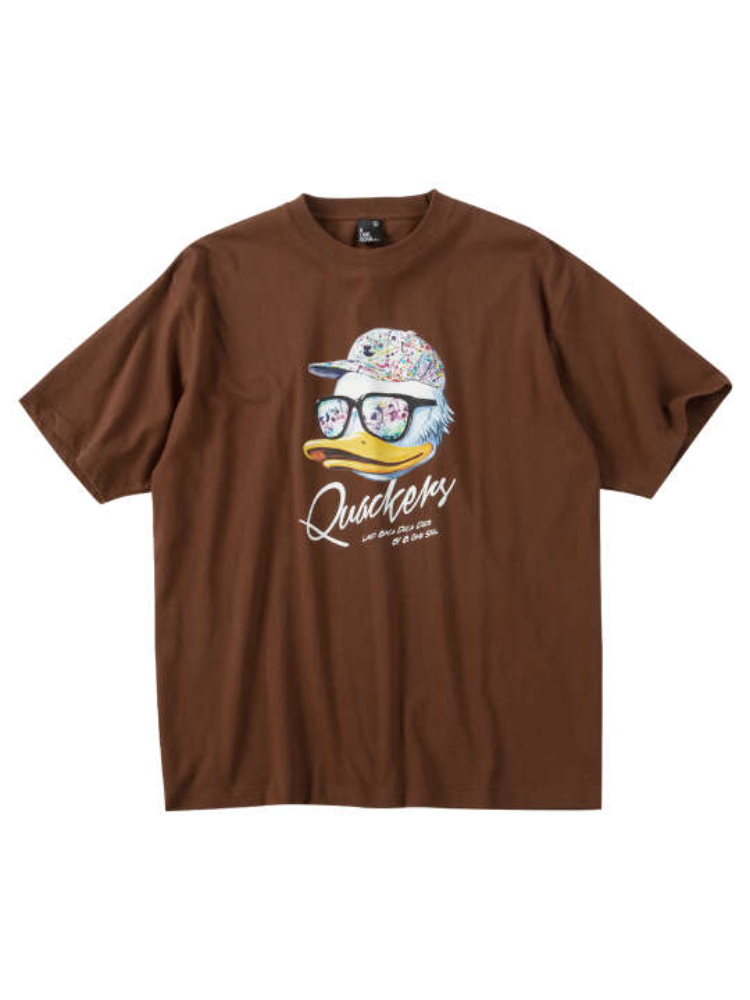 【b-one-soul(ビーワンソウル)】DUCKDUDEフェイスクワック半袖Tシャツ＊カタログ商品