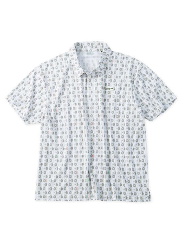 【SY32bySWEETYEARS(エスワイサーティトゥバイスィートイヤーズ)】グラフィック半袖ポロシャツ＊カタログ商品