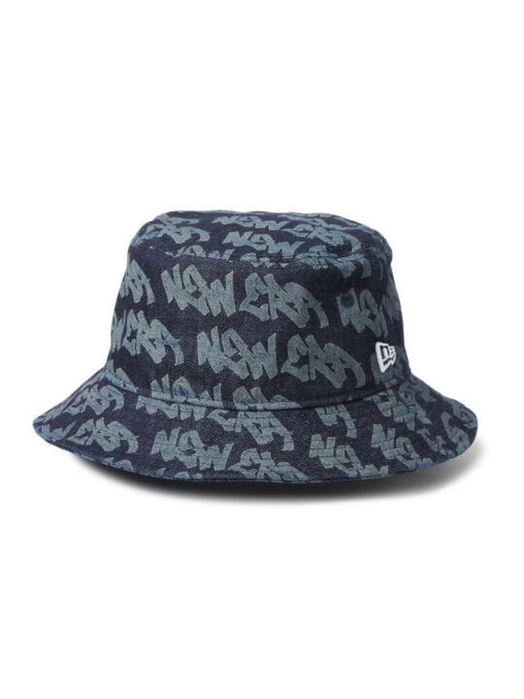 【NEWERA(ニューエラ)】BUCKET01LASERBURNOUTDENIMハット＊カタログ商品