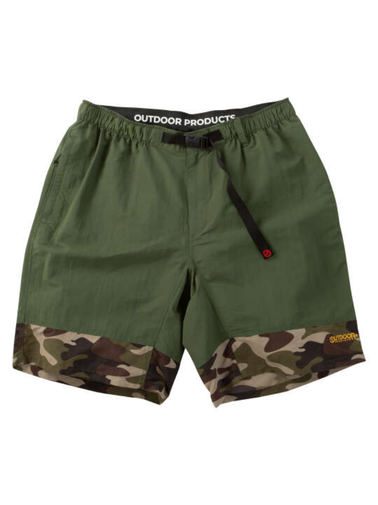 【OUTDOORPRODUCTS】ナイロンバイカラークライミングハーフパンツ＊カタログ商品