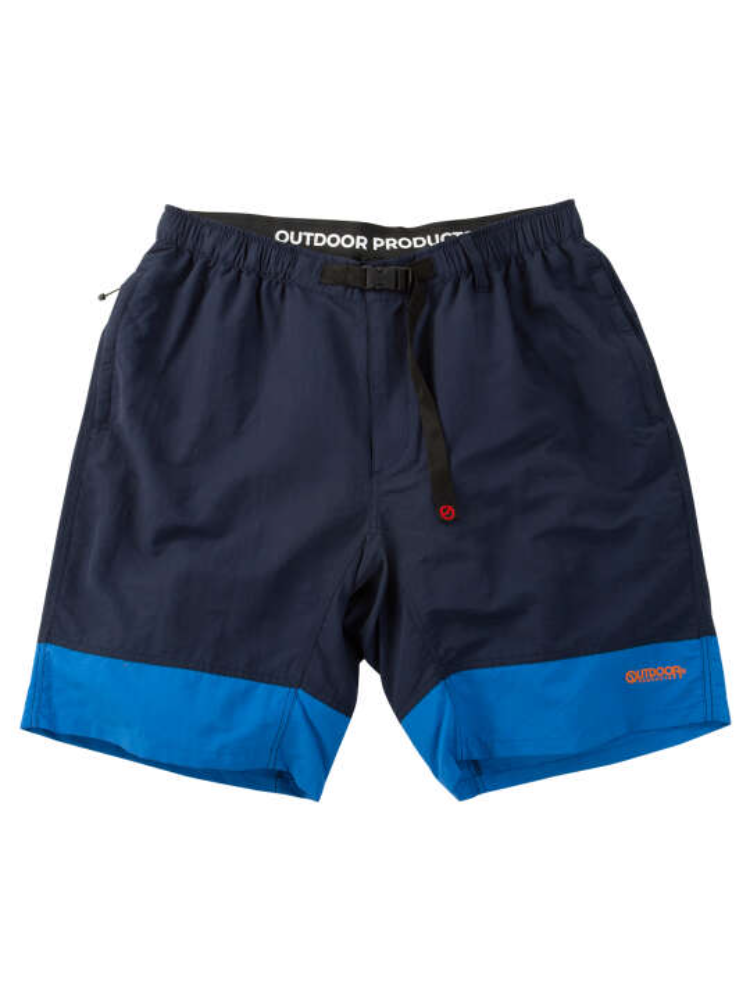 【OUTDOORPRODUCTS】ナイロンバイカラークライミングハーフパンツ＊カタログ商品