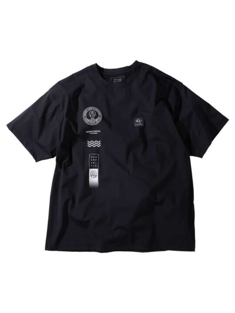 【OCEANPACIFIC】接触冷感ストレッチUV半袖Tシャツ＊カタログ商品