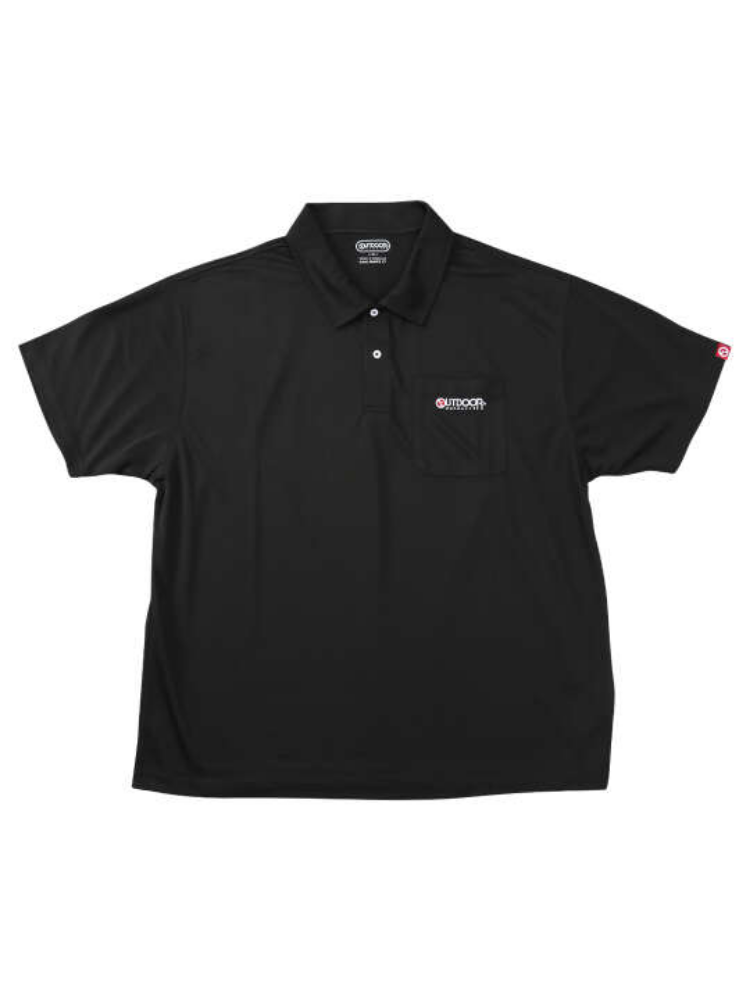 【OUTDOORPRODUCTS】【3L-6L】DRYメッシュ半袖ポロシャツ＊カタログ商品