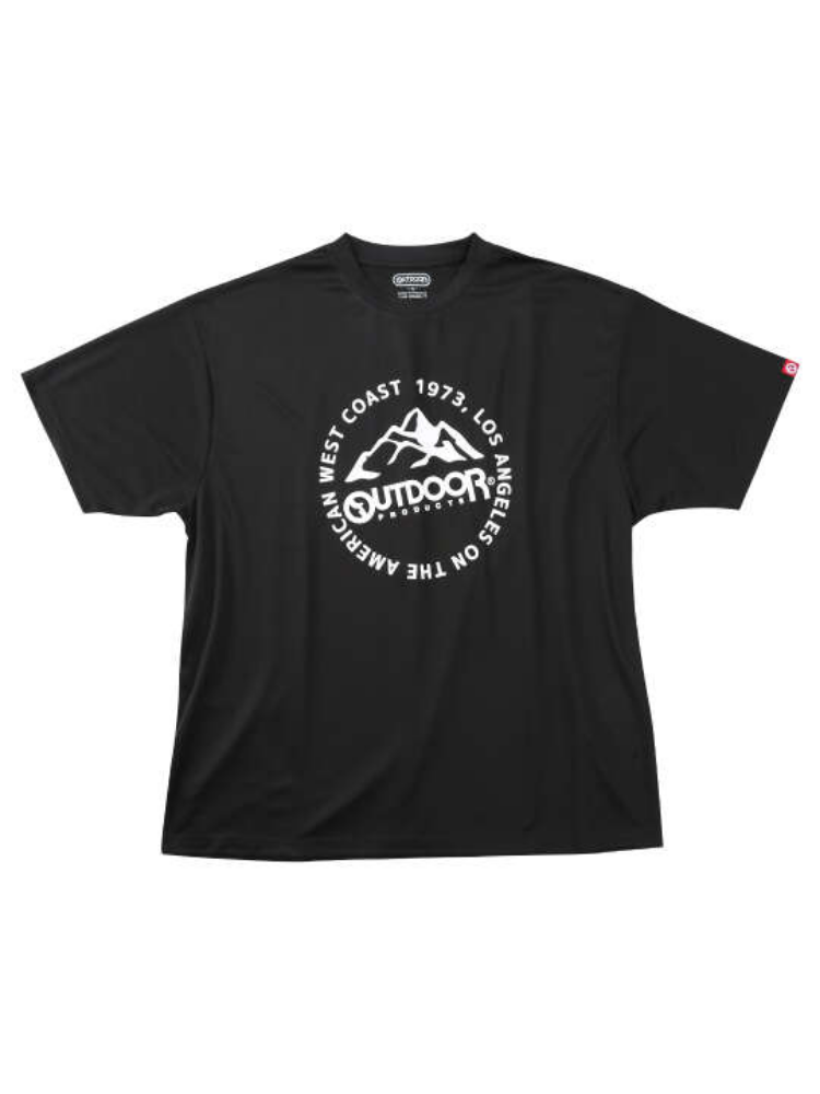 【OUTDOORPRODUCTS】【7L-8L】DRYメッシュ半袖TシャツB＊カタログ商品