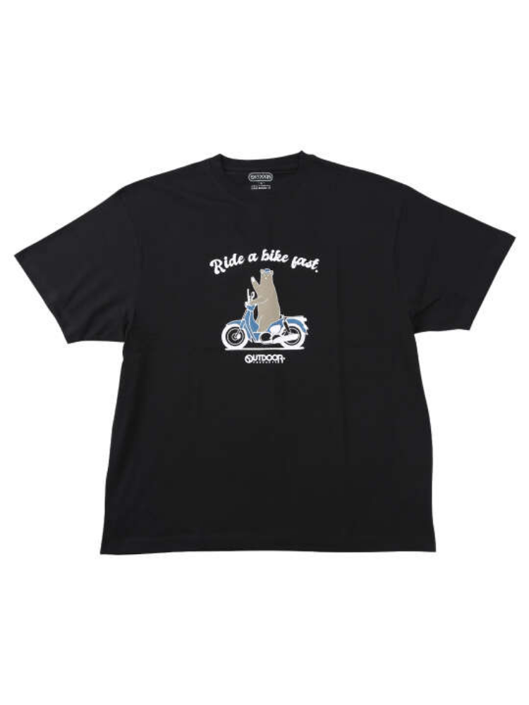 【OUTDOORPRODUCTS】【7L-8L】天竺半袖TシャツE＊カタログ商品