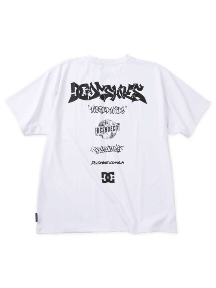 【DC-SHOES(ディーシーシューズ)】26TECHGRAFFITI半袖Tシャツ＊カタログ商品