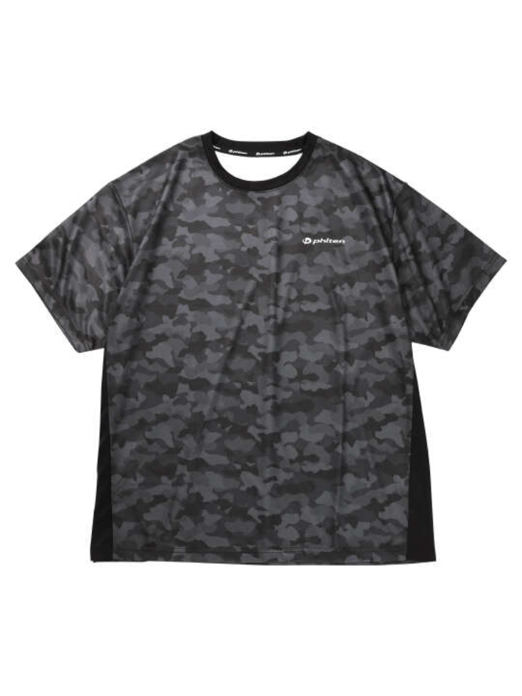 【Phiten(ファイテン)】DRY総柄半袖Tシャツ＊カタログ商品