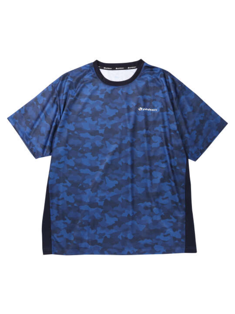 【Phiten(ファイテン)】DRY総柄半袖Tシャツ＊カタログ商品