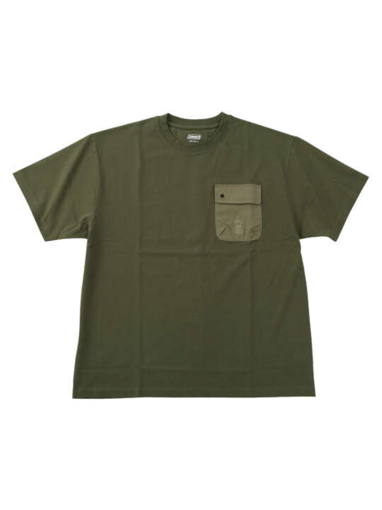 【Coleman(コールマン)】ポケット付半袖Tシャツ＊カタログ商品
