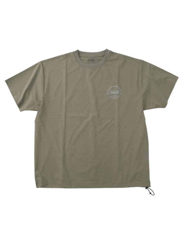 【Coleman(コールマン)】裾ドローコード半袖Tシャツ＊カタログ商品