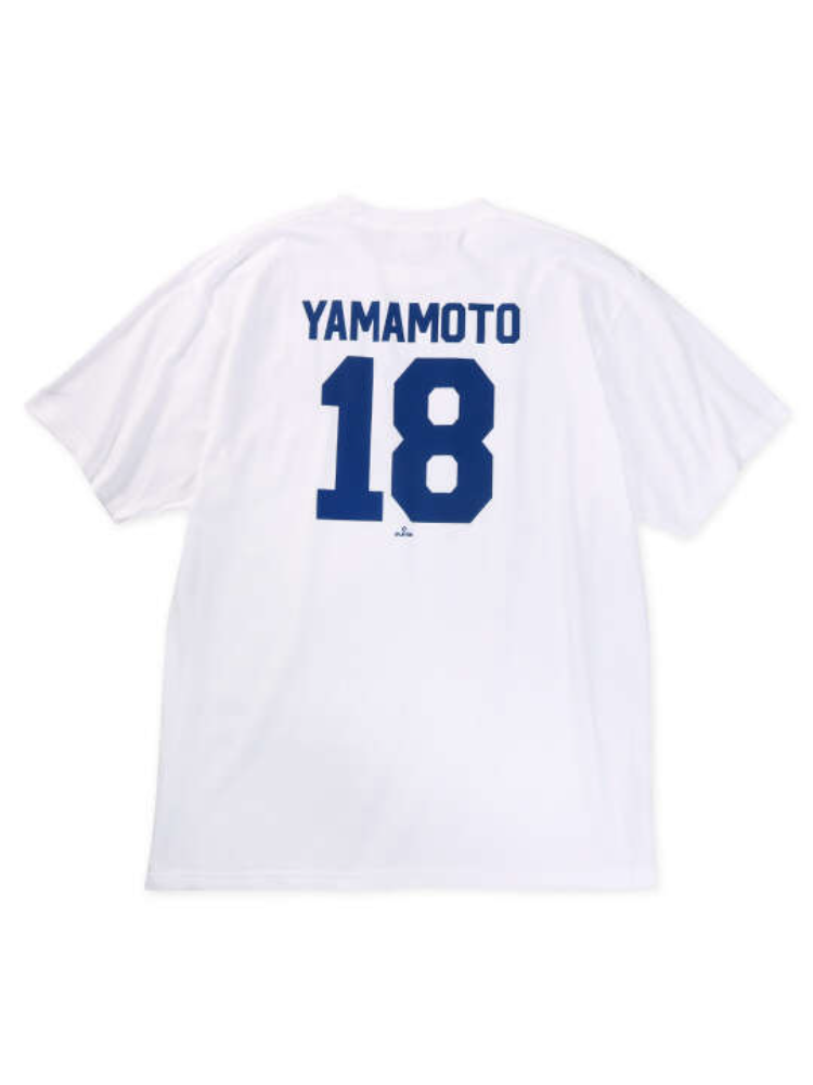 【Fanatics(ファナティクス)】ロサンゼルス・ドジャース山本由伸ネームアンドナンバーTシャツ＊カタログ商品