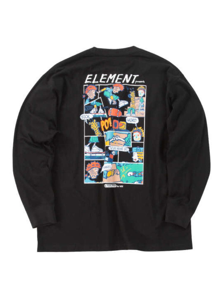 【ELEMENT(エレメント)】KAMOCHILL長袖Tシャツ＊カタログ商品