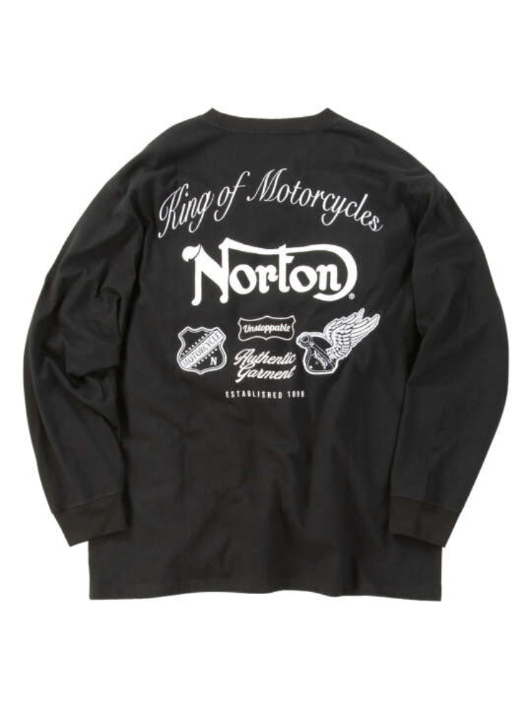 【Norton】天竺長袖Tシャツ＊カタログ商品