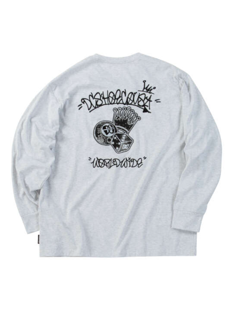 【DC-SHOES(ディーシーシューズ)】26GAMEAPP長袖Tシャツ＊カタログ商品
