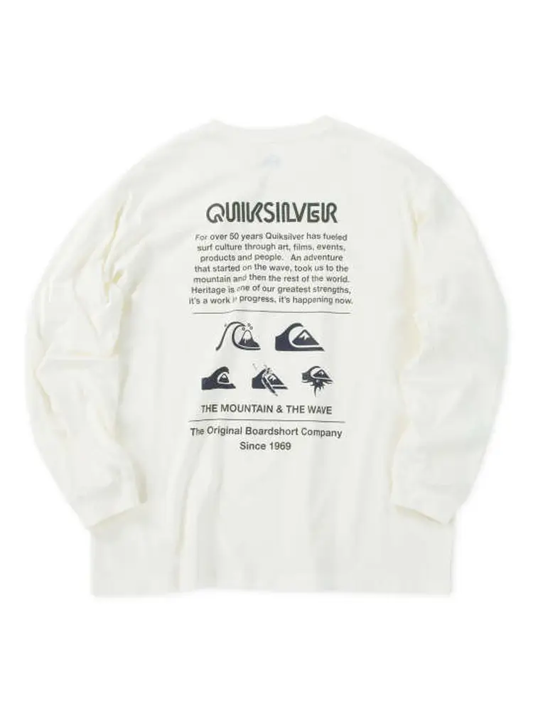 【Quiksilver】DNAPOCKET長袖Tシャツ＊カタログ商品
