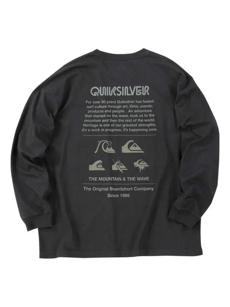 【Quiksilver】DNAPOCKET長袖Tシャツ＊カタログ商品